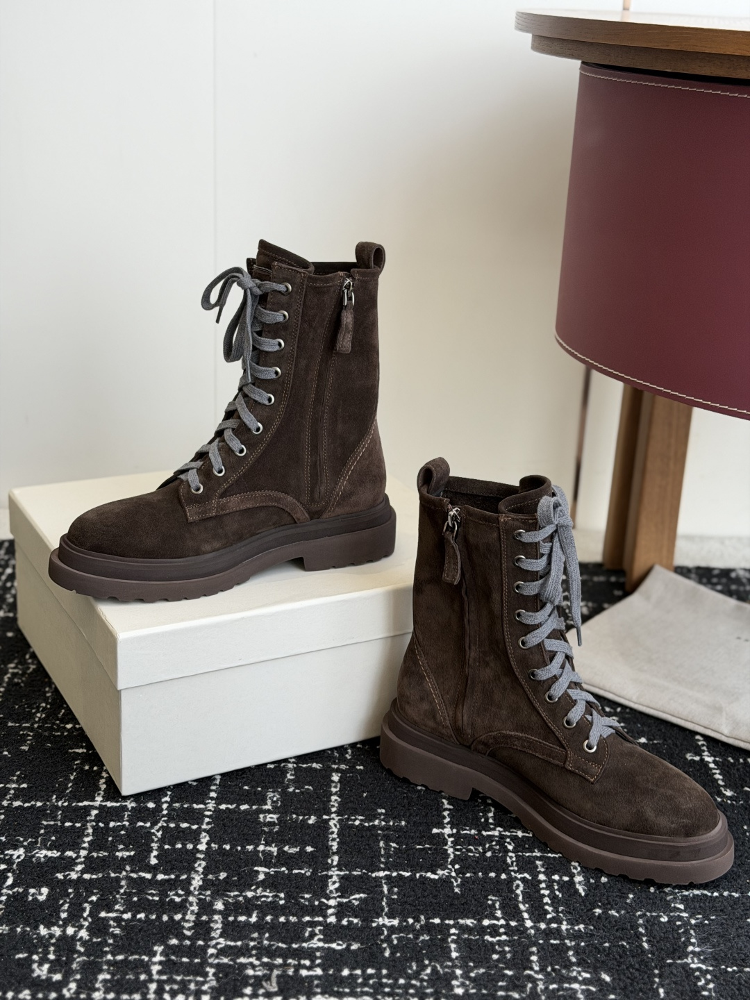 代购级 Brunello Cucineli ss26new arrival～ 布鲁内诺库奇内利｜秋冬新款马丁靴 上脚帅气