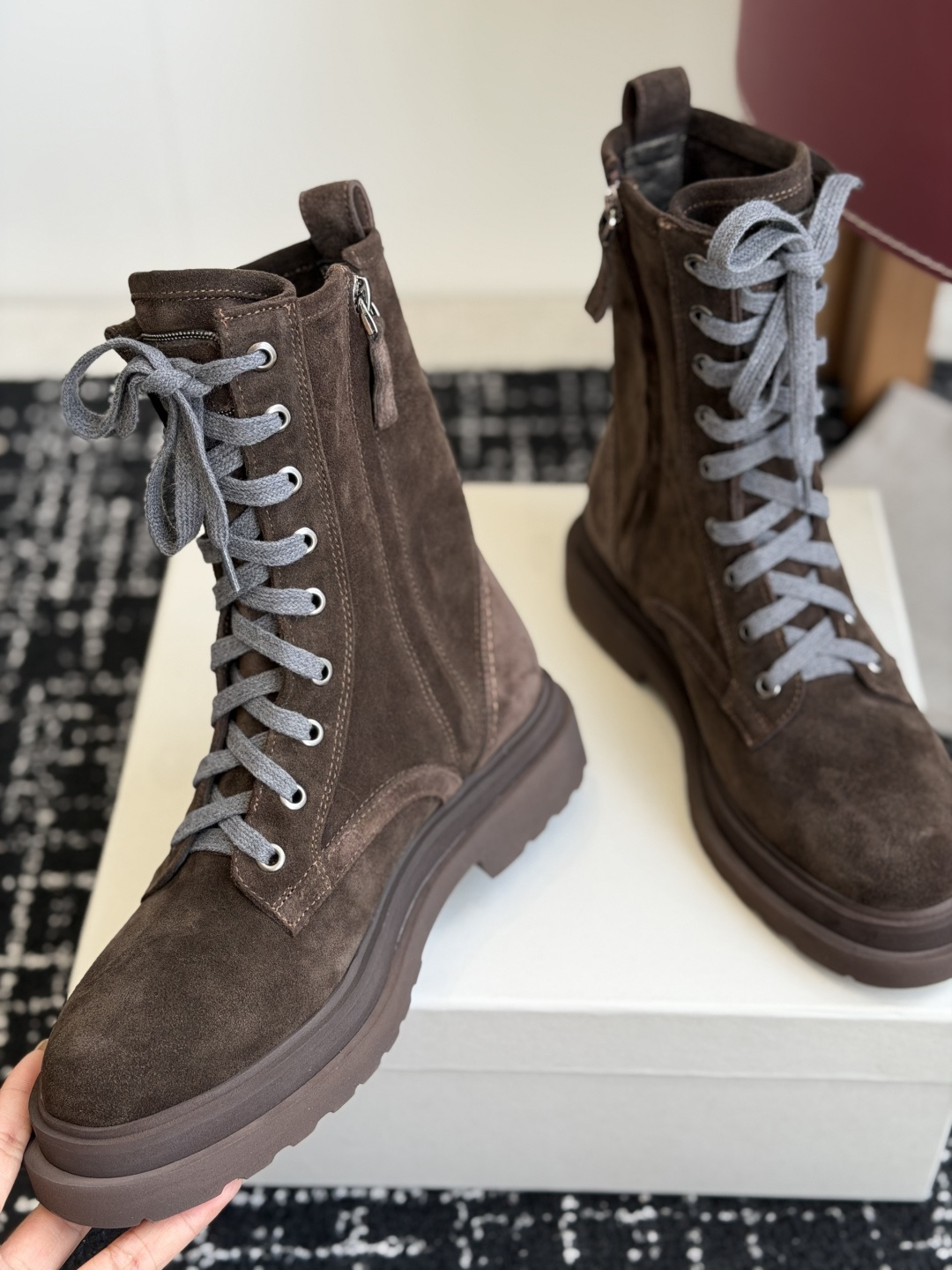 代购级 Brunello Cucineli ss26new arrival～ 布鲁内诺库奇内利｜秋冬新款马丁靴 上脚帅气