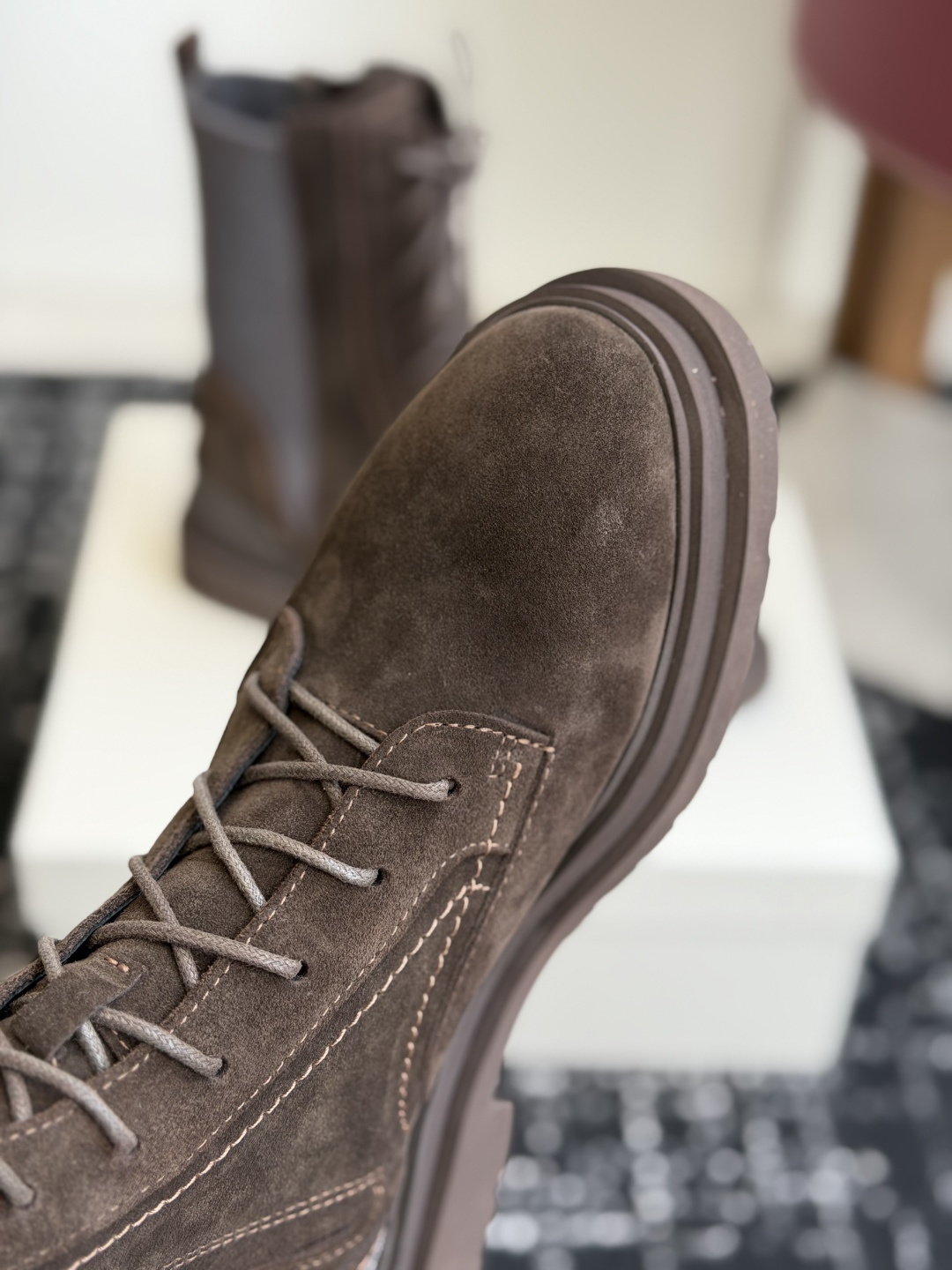代购级 Brunello Cucineli ss26new arrival～ 布鲁内诺库奇内利｜秋冬新款马丁靴 上脚帅气