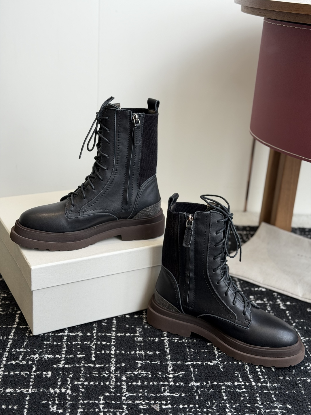 代购级 Brunello Cucineli ss26new arrival~ 布鲁内诺库奇内利|秋冬新款马丁靴 上脚帅气 代购级 Brunello Cucineli ss26new arrival~ 布鲁内诺库奇内利|秋冬新款马丁靴 上脚帅气