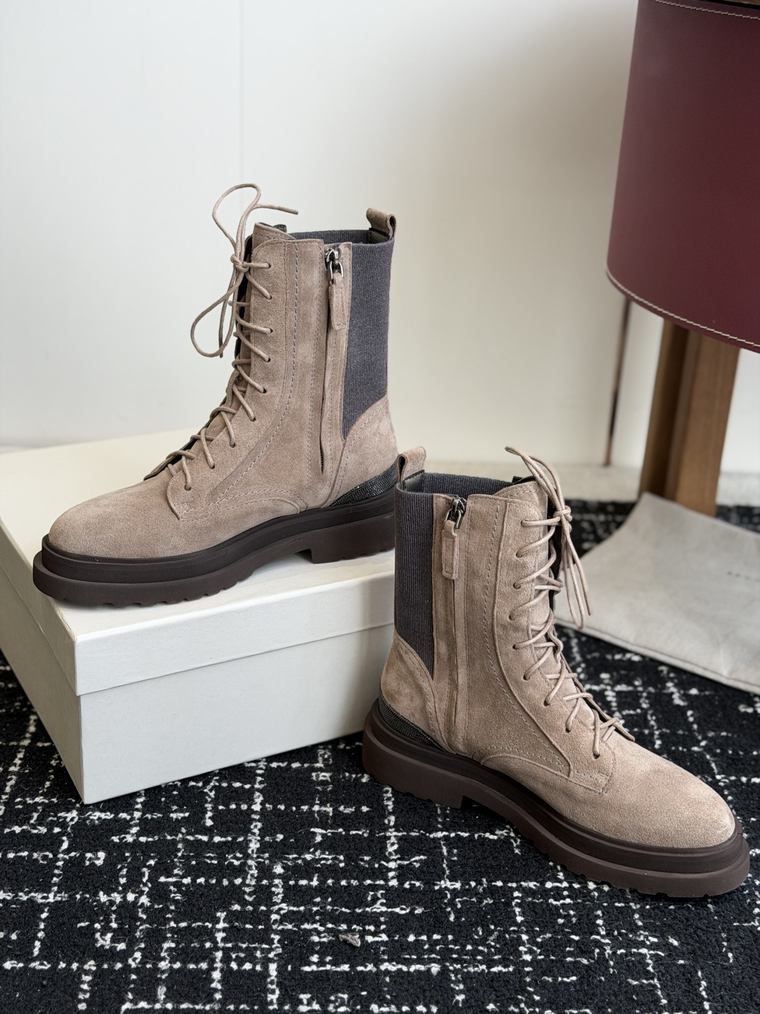 代购级 Brunello Cucineli ss26new arrival~ 布鲁内诺库奇内利|秋冬新款马丁靴 上脚帅气 代购级 Brunello Cucineli ss26new arrival~ 布鲁内诺库奇内利|秋冬新款马丁靴 上脚帅气
