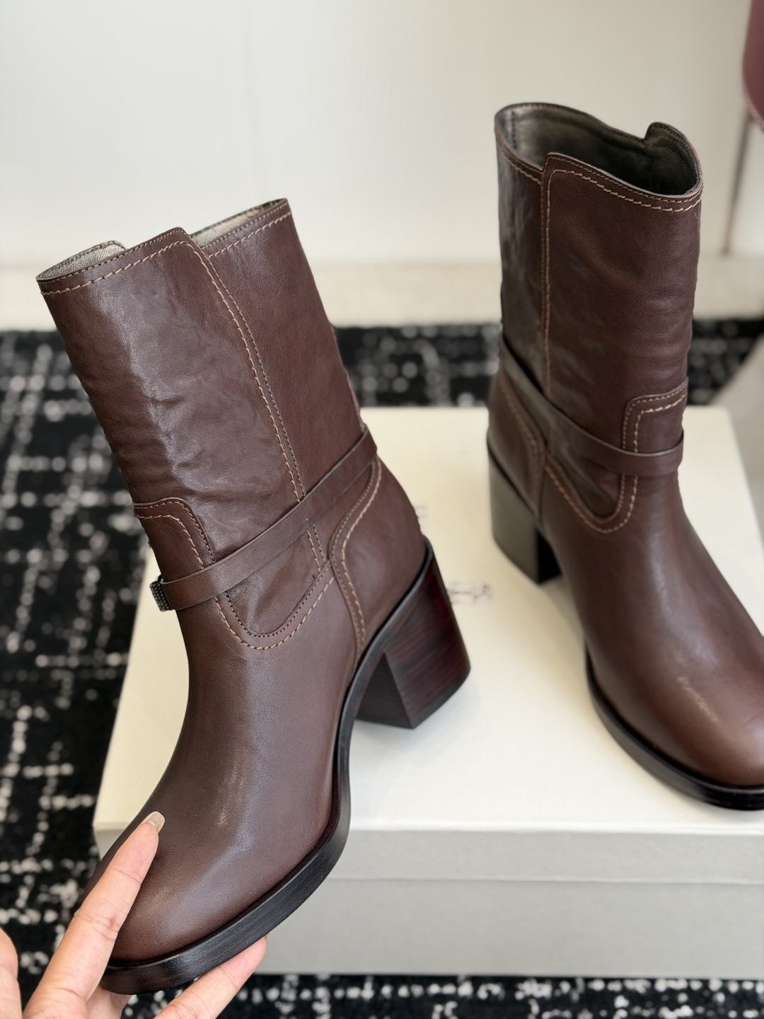 代购级 Brunello Cucineli ss26new arrival～ 布鲁内诺库奇内利｜秋冬新款马丁靴 上脚帅气