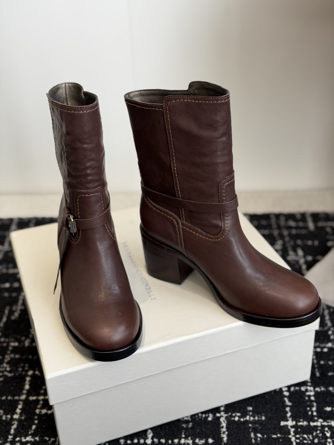 代购级 Brunello Cucineli ss26new arrival～ 布鲁内诺库奇内利｜秋冬新款马丁靴 上脚帅气