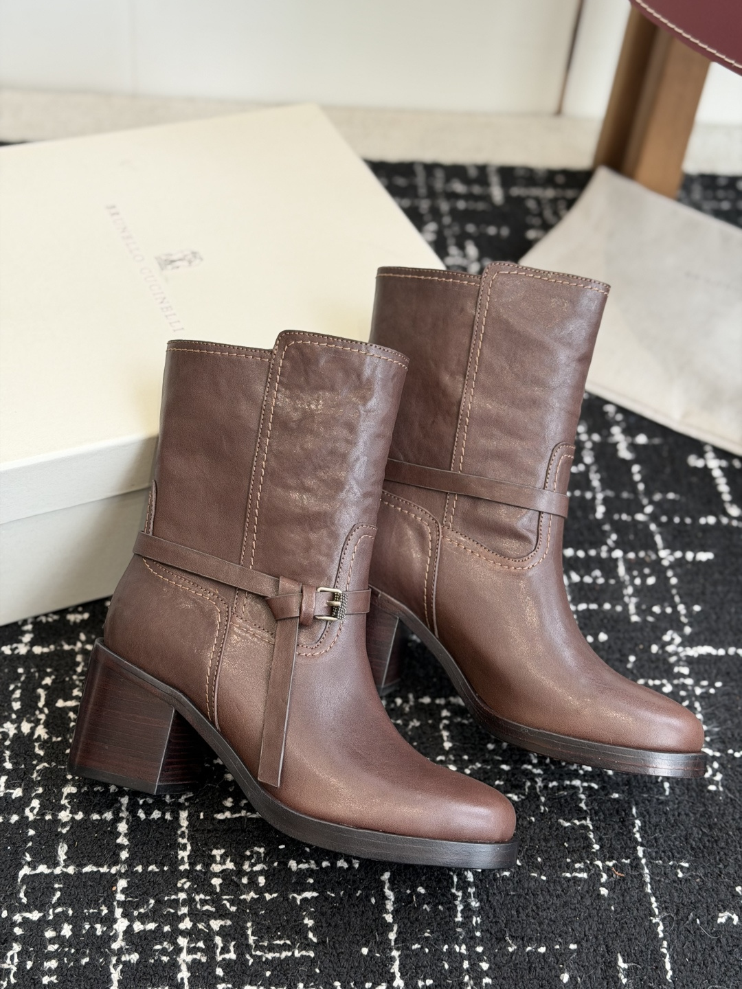 代购级 Brunello Cucineli ss26new arrival～ 布鲁内诺库奇内利｜秋冬新款马丁靴 上脚帅气