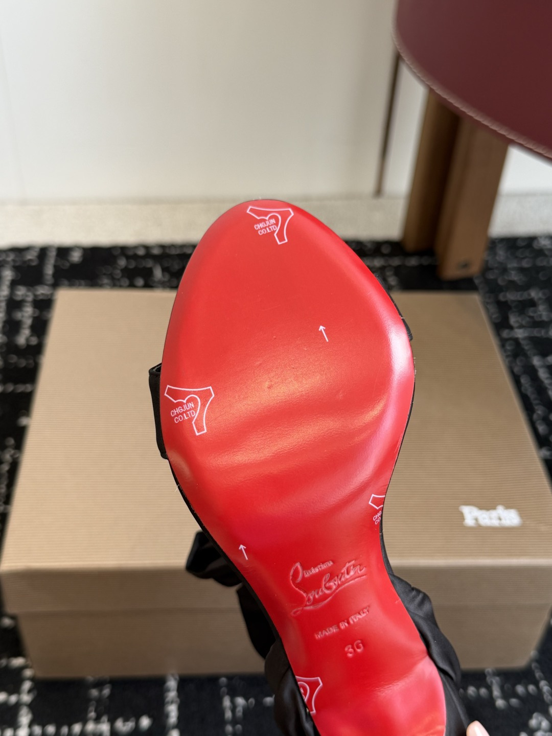 代购级 Christian Louboutin 春夏新款时装走秀芭蕾蝴蝶结高跟单鞋 CL红底永远的YYDS 𝐶ℎ𝑟𝑖𝑠 代购级 Christian Louboutin 春夏新款时装走秀芭蕾蝴蝶结高跟单鞋 CL红底永远的YYDS 𝐶ℎ𝑟𝑖𝑠