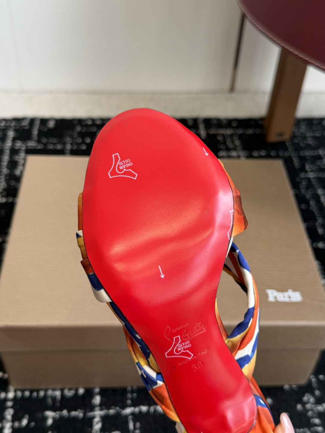 代购级 Christian Louboutin 春夏新款时装走秀芭蕾蝴蝶结高跟凉拖 CL红底永远的YYDS 𝐶ℎ𝑟𝑖𝑠𝑡 代购级 Christian Louboutin 春夏新款时装走秀芭蕾蝴蝶结高跟凉拖 CL红底永远的YYDS 𝐶ℎ𝑟𝑖𝑠𝑡