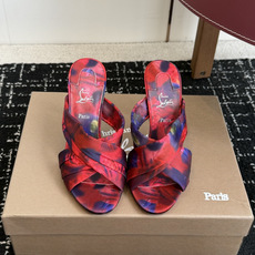 代购级 Christian Louboutin 春夏新款时装走秀芭蕾蝴蝶结高跟凉拖 CL红底永远的YYDS 𝐶ℎ𝑟𝑖𝑠𝑡 代购级 Christian Louboutin 春夏新款时装走秀芭蕾蝴蝶结高跟凉拖 CL红底永远的YYDS 𝐶ℎ𝑟𝑖𝑠𝑡