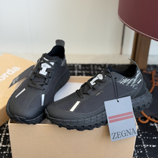 代购级 ZEGNA 杰尼亚 (男款)系列 户外 休闲 厚底运动鞋 原版购入开发 做货 这款黑色皮革 Triple St 代购级 ZEGNA 杰尼亚 (男款)系列 户外 休闲 厚底运动鞋 原版购入开发 做货 这款黑色皮革 Triple St