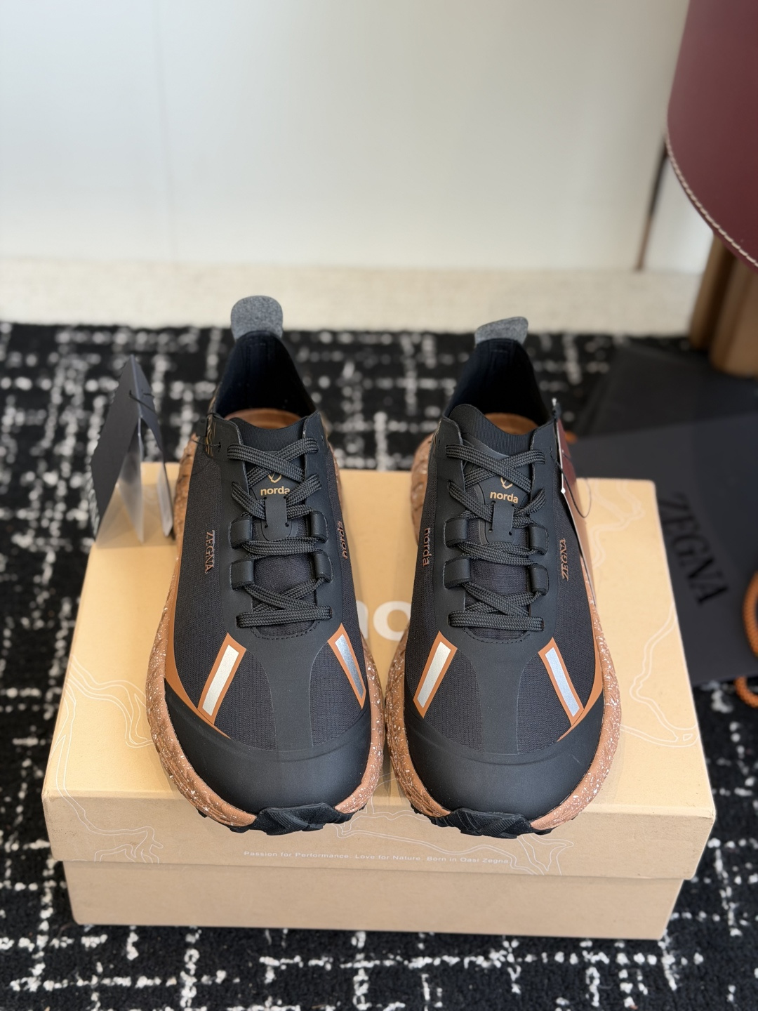代购级 ZEGNA 杰尼亚 (男款)系列 户外 休闲 厚底运动鞋 原版购入开发 做货 这款黑色皮革 Triple St 代购级 ZEGNA 杰尼亚 (男款)系列 户外 休闲 厚底运动鞋 原版购入开发 做货 这款黑色皮革 Triple St