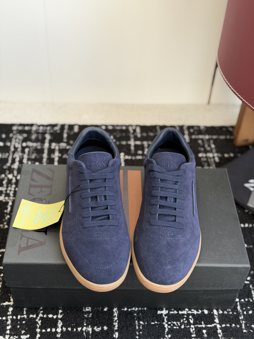 代购级 ZEGNA 杰尼亚 (男款)系列 户外 休闲 运动鞋 吴磊同款 原版购入开发 做货 这款黑色皮革 Triple 代购级 ZEGNA 杰尼亚 (男款)系列 户外 休闲 运动鞋 吴磊同款 原版购入开发 做货 这款黑色皮革 Triple