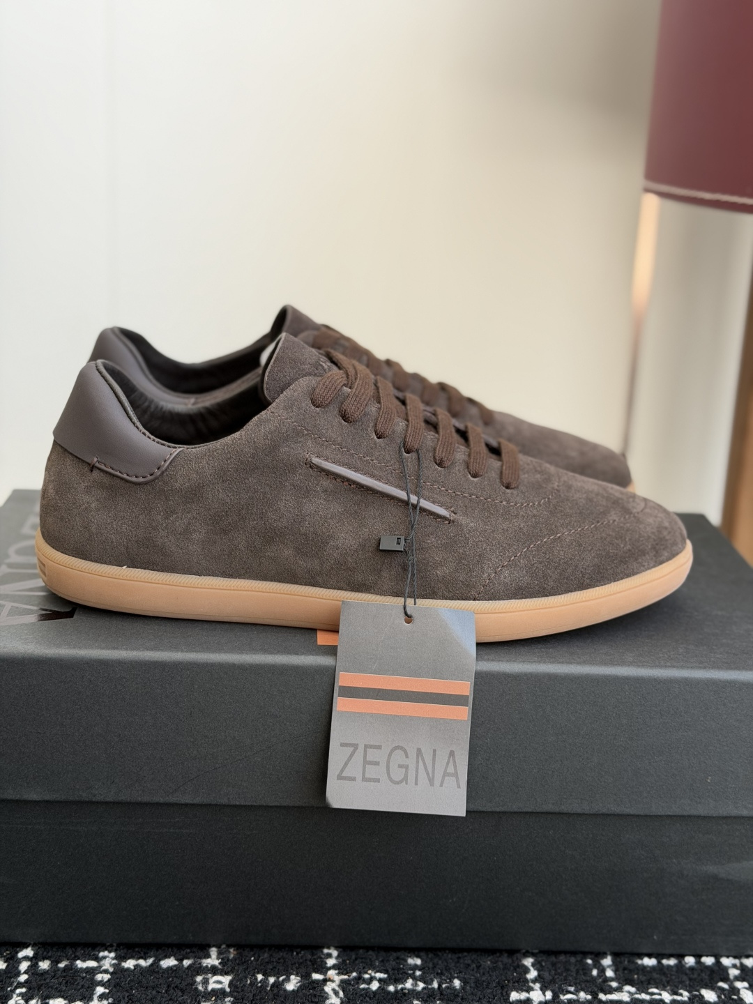 代购级 ZEGNA 杰尼亚 (男款)系列 户外 休闲 运动鞋 吴磊同款 原版购入开发 做货 这款黑色皮革 Triple 代购级 ZEGNA 杰尼亚 (男款)系列 户外 休闲 运动鞋 吴磊同款 原版购入开发 做货 这款黑色皮革 Triple