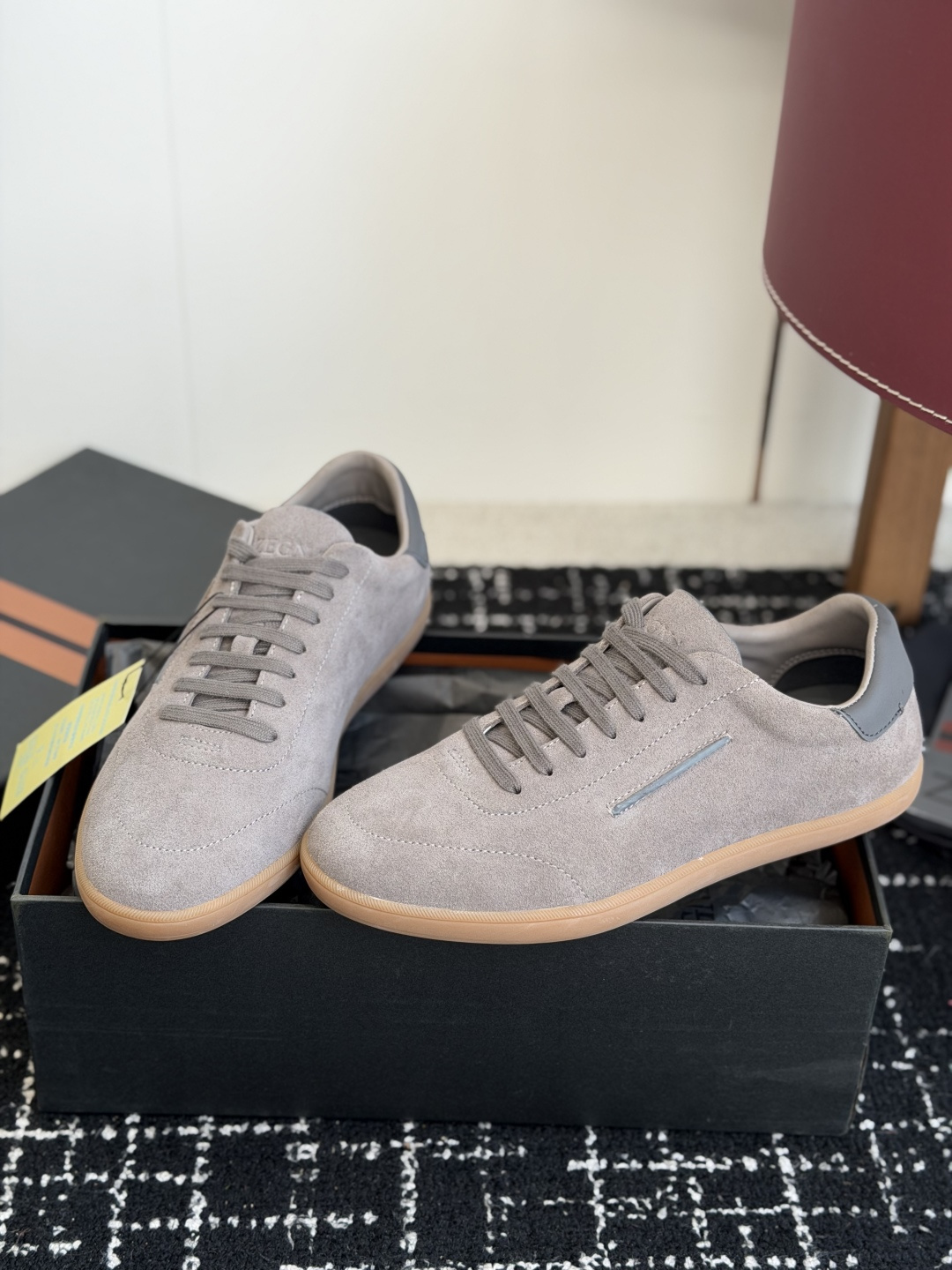 代购级 ZEGNA 杰尼亚 (男款)系列 户外 休闲 运动鞋 吴磊同款 原版购入开发 做货 这款黑色皮革 Triple 代购级 ZEGNA 杰尼亚 (男款)系列 户外 休闲 运动鞋 吴磊同款 原版购入开发 做货 这款黑色皮革 Triple