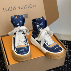代购级(⚠️官网同步✈️盒包装) Louis vuitton路易威登 26ss 新色 LV板鞋 高帮休闲鞋 原版1:1开 代购级(⚠️官网同步✈️盒包装) Louis vuitton路易威登 26ss 新色 LV板鞋 高帮休闲鞋 原版1:1开