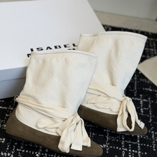 代购级 Isabel Marant 伊莎贝尔 26ss 少女感 一眼就心动 一脚蹬平底短靴 isabel mara 代购级 Isabel Marant 伊莎贝尔 26ss 少女感 一眼就心动 一脚蹬平底短靴 isabel mara