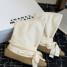 代购级 Isabel Marant 伊莎贝尔 26ss 少女感 一眼就心动 一脚蹬平底短靴 isabel mara 代购级 Isabel Marant 伊莎贝尔 26ss 少女感 一眼就心动 一脚蹬平底短靴 isabel mara