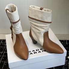 代购级 Isabel Marant 伊莎贝尔 26ss 尖头粗跟短靴 一脚蹬粗跟短靴 isabel marant 代购级 Isabel Marant 伊莎贝尔 26ss 尖头粗跟短靴 一脚蹬粗跟短靴 isabel marant