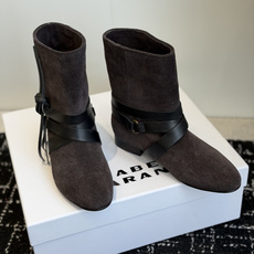 代购级 Isabel Marant 伊莎贝尔 26ss 少女感 一眼就心动 一脚蹬平底短靴 isabel mara 代购级 Isabel Marant 伊莎贝尔 26ss 少女感 一眼就心动 一脚蹬平底短靴 isabel mara