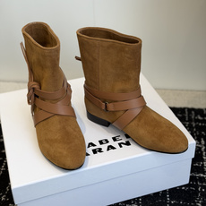 代购级 Isabel Marant 伊莎贝尔 26ss 少女感 一眼就心动 一脚蹬平底短靴 isabel mara 代购级 Isabel Marant 伊莎贝尔 26ss 少女感 一眼就心动 一脚蹬平底短靴 isabel mara