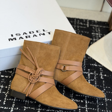 代购级 Isabel Marant 伊莎贝尔 26ss 少女感 一眼就心动 一脚蹬平底短靴 isabel mara 代购级 Isabel Marant 伊莎贝尔 26ss 少女感 一眼就心动 一脚蹬平底短靴 isabel mara