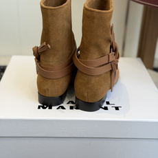 代购级 Isabel Marant 伊莎贝尔 26ss 少女感 一眼就心动 一脚蹬平底短靴 isabel mara 代购级 Isabel Marant 伊莎贝尔 26ss 少女感 一眼就心动 一脚蹬平底短靴 isabel mara