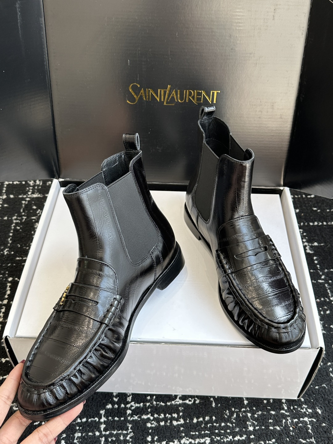 代购级(⚠️官网同步✈️盒包装) YSL Yves Saint Laurent (杨树林)大爆款情侣 樂福鞋小牛皮制造 代购级(⚠️官网同步✈️盒包装) YSL Yves Saint Laurent (杨树林)大爆款情侣 樂福鞋小牛皮制造