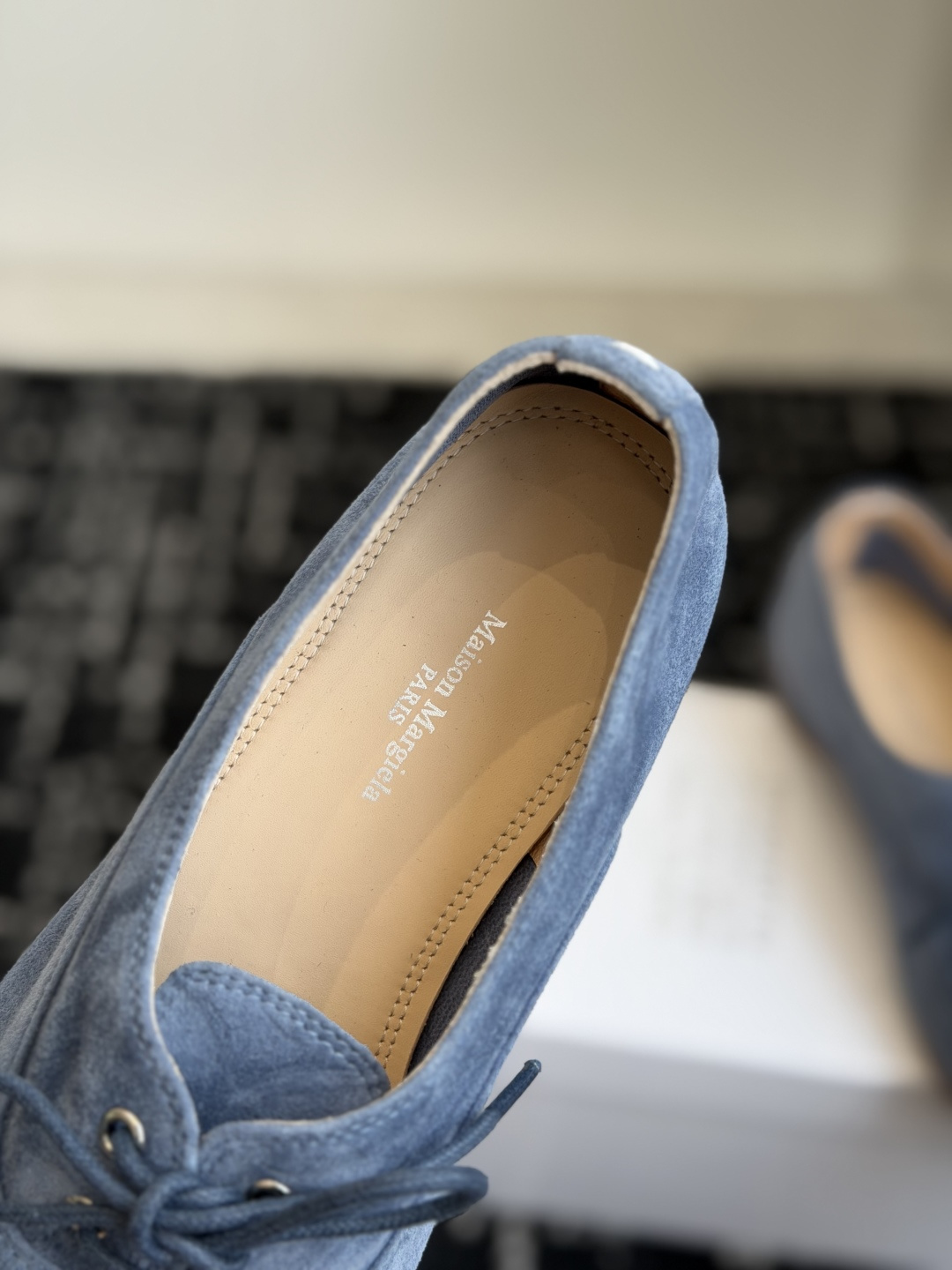代购级 Maison Margiela 2026ss 新款MM6马吉拉新品分趾小皮鞋 乐福鞋 新品百搭复古 给你不 代购级 Maison Margiela 2026ss 新款MM6马吉拉新品分趾小皮鞋 乐福鞋 新品百搭复古 给你不