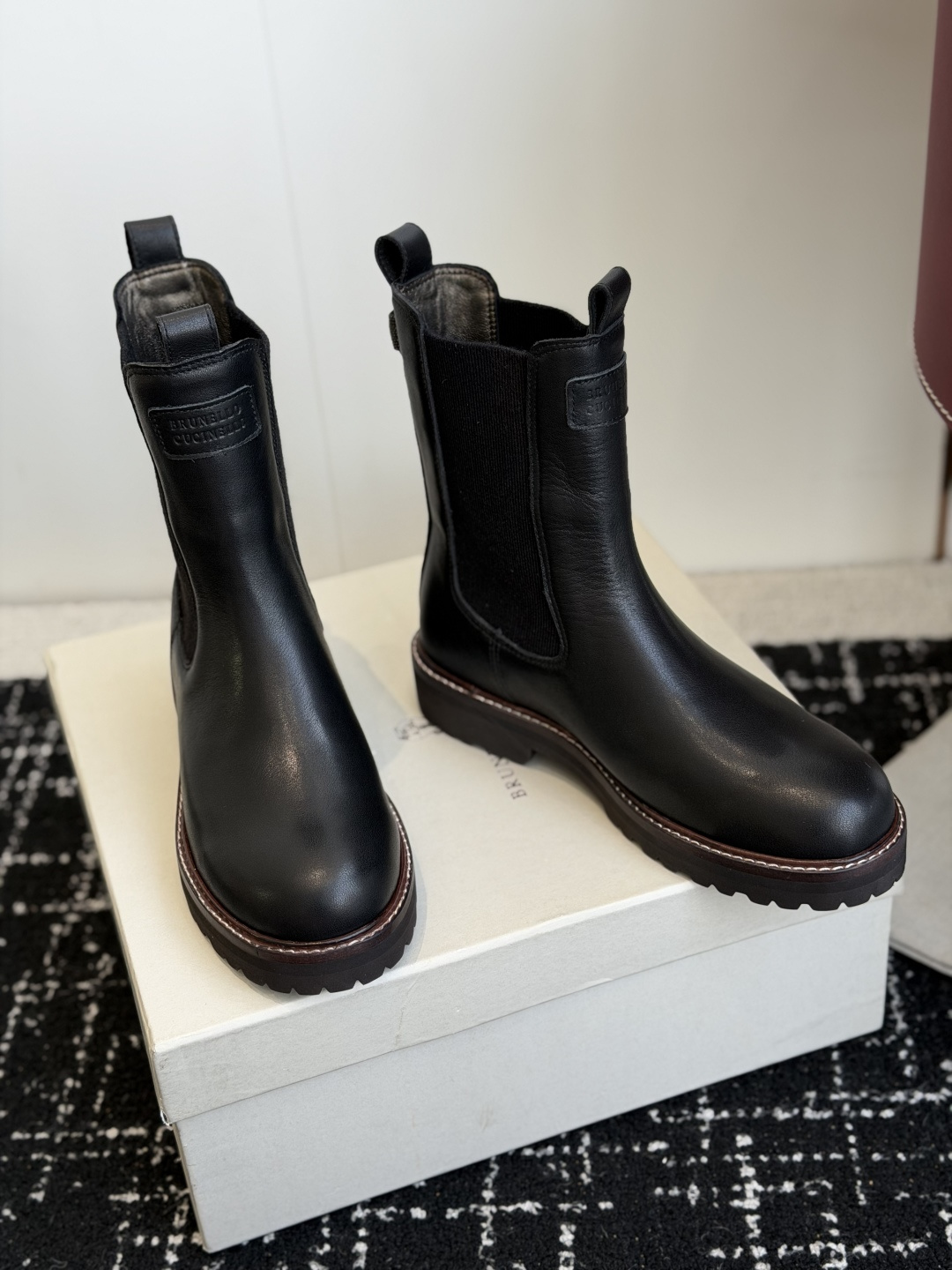 代购级 Brunello Cucineli ss26 秋冬新款 马丁靴 上脚帅气舒适 秋冬一定要有一双Bc的战靴 BC家 代购级 Brunello Cucineli ss26 秋冬新款 马丁靴 上脚帅气舒适 秋冬一定要有一双Bc的战靴 BC家