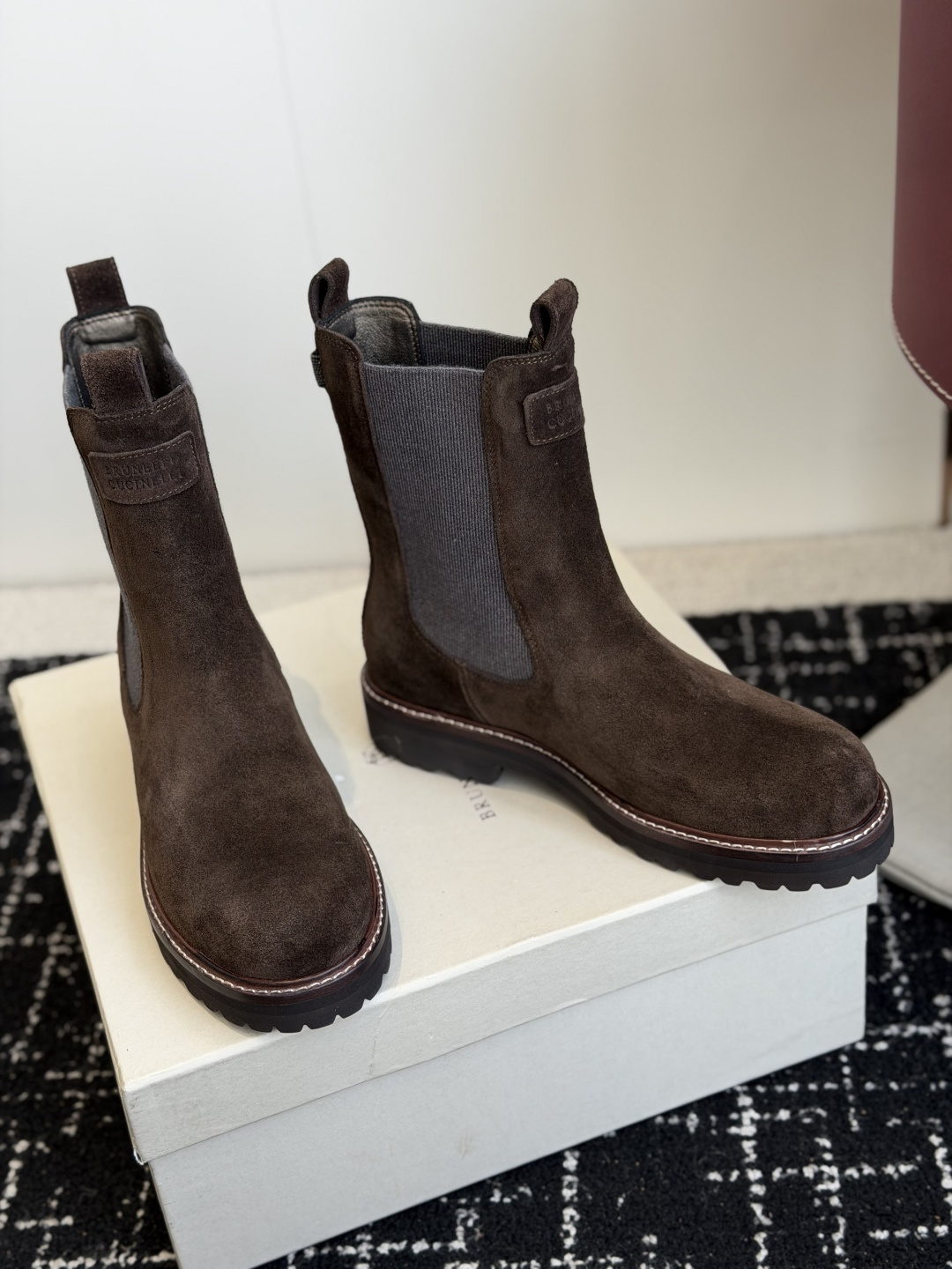 代购级 Brunello Cucineli ss26 秋冬新款 马丁靴 上脚帅气舒适 秋冬一定要有一双Bc的战靴 BC家 代购级 Brunello Cucineli ss26 秋冬新款 马丁靴 上脚帅气舒适 秋冬一定要有一双Bc的战靴 BC家