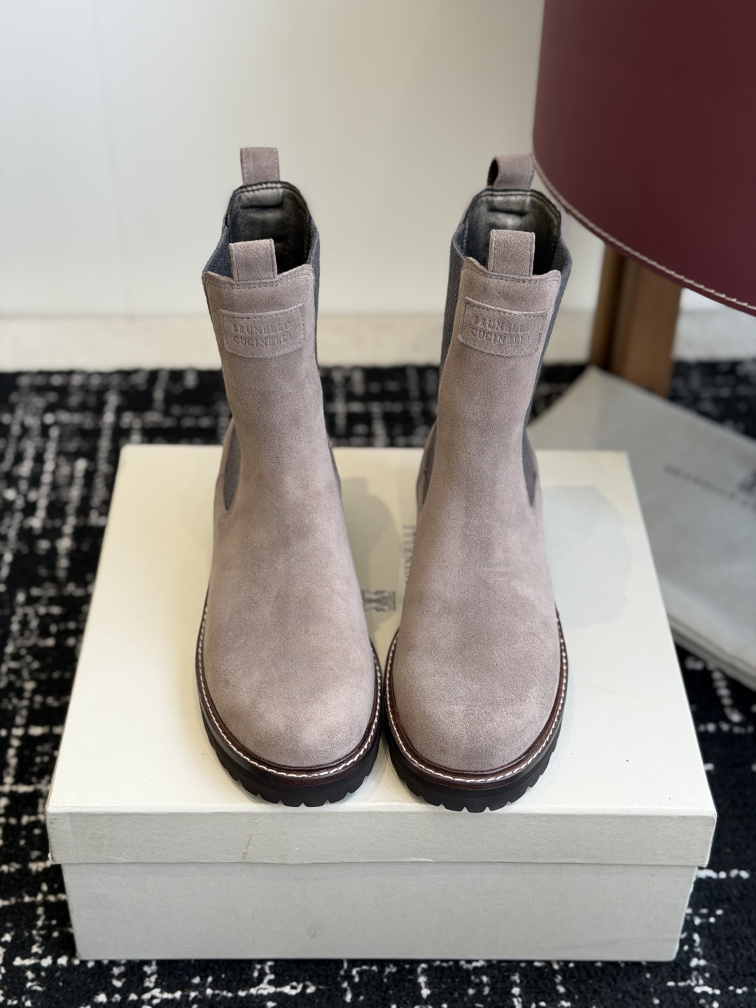代购级 Brunello Cucineli ss26 秋冬新款 马丁靴 上脚帅气舒适 秋冬一定要有一双Bc的战靴 BC家 代购级 Brunello Cucineli ss26 秋冬新款 马丁靴 上脚帅气舒适 秋冬一定要有一双Bc的战靴 BC家
