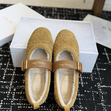 代购级 Dior 26ss 秋冬新品 羊毛玛丽珍 芭蕾舞鞋 新品DIOR格纹芭蕾舞 好乖啊~ 芭蕾鞋经典的迪奥藤格纹元素 代购级 Dior 26ss 秋冬新品 羊毛玛丽珍 芭蕾舞鞋 新品DIOR格纹芭蕾舞 好乖啊~ 芭蕾鞋经典的迪奥藤格纹元素