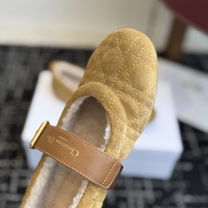 代购级 Dior 26ss 秋冬新品 羊毛玛丽珍 芭蕾舞鞋 新品DIOR格纹芭蕾舞 好乖啊~ 芭蕾鞋经典的迪奥藤格纹元素 代购级 Dior 26ss 秋冬新品 羊毛玛丽珍 芭蕾舞鞋 新品DIOR格纹芭蕾舞 好乖啊~ 芭蕾鞋经典的迪奥藤格纹元素