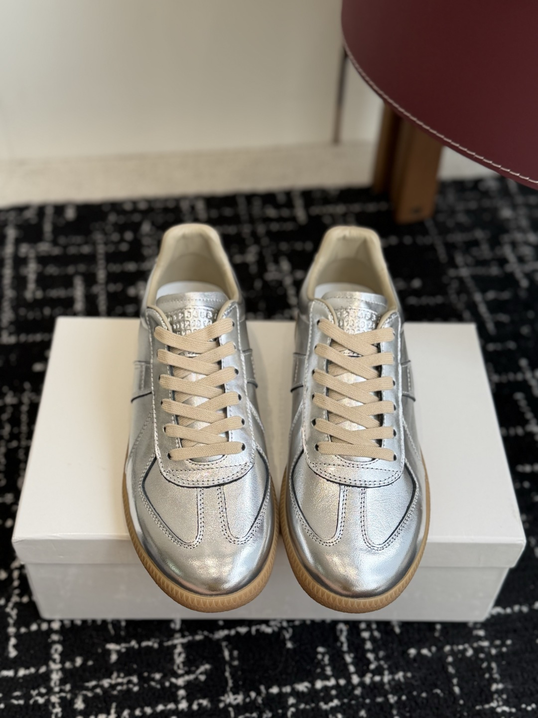 代购级（男码） MaisonMargiela MM6 马吉拉 26新色 情侣款  德训鞋 休闲 运动鞋 原版购入开发 做