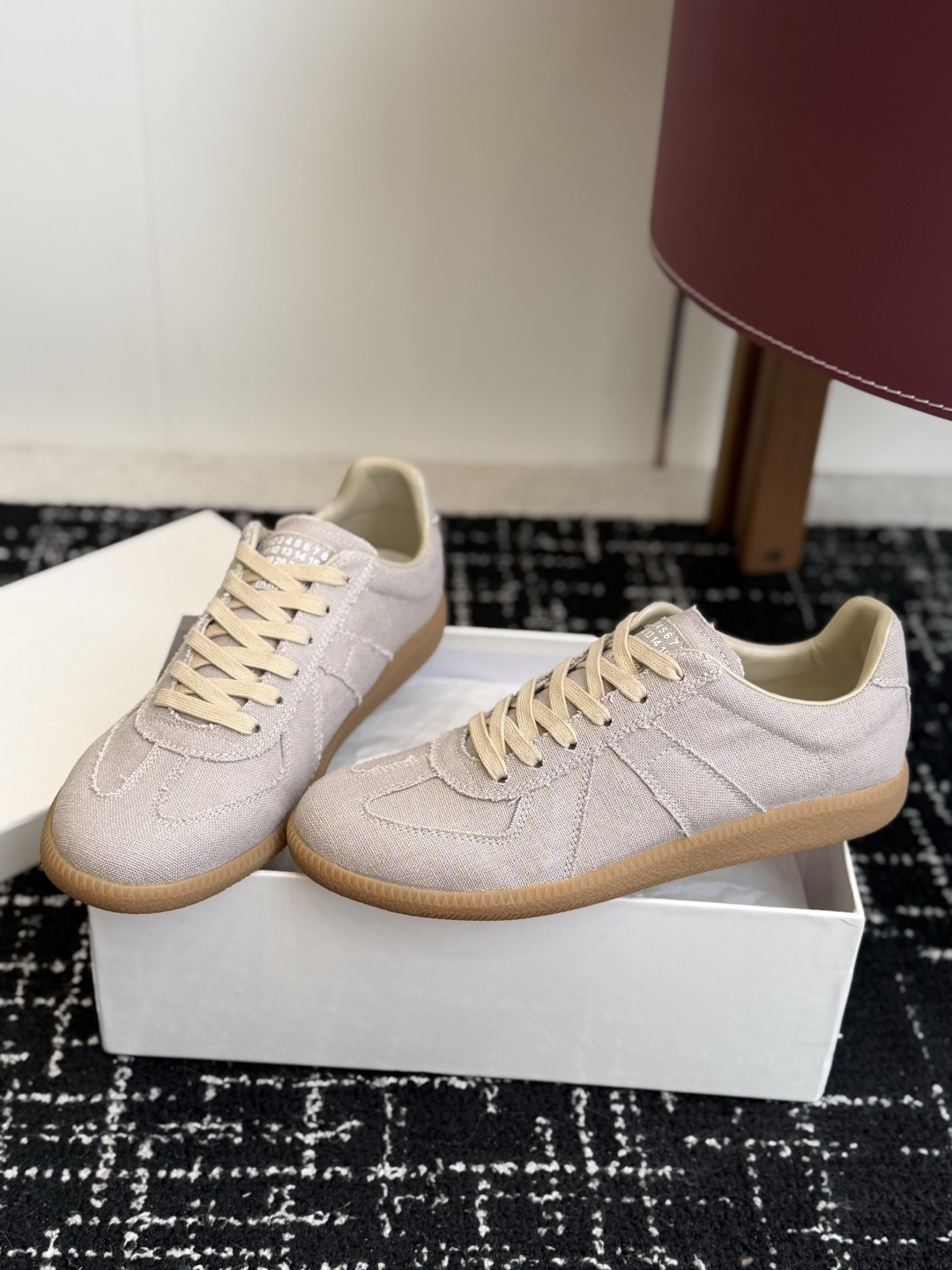 代购级（男码） MaisonMargiela MM6 马吉拉 26新色 情侣款  德训鞋 休闲 运动鞋 原版购入开发 做