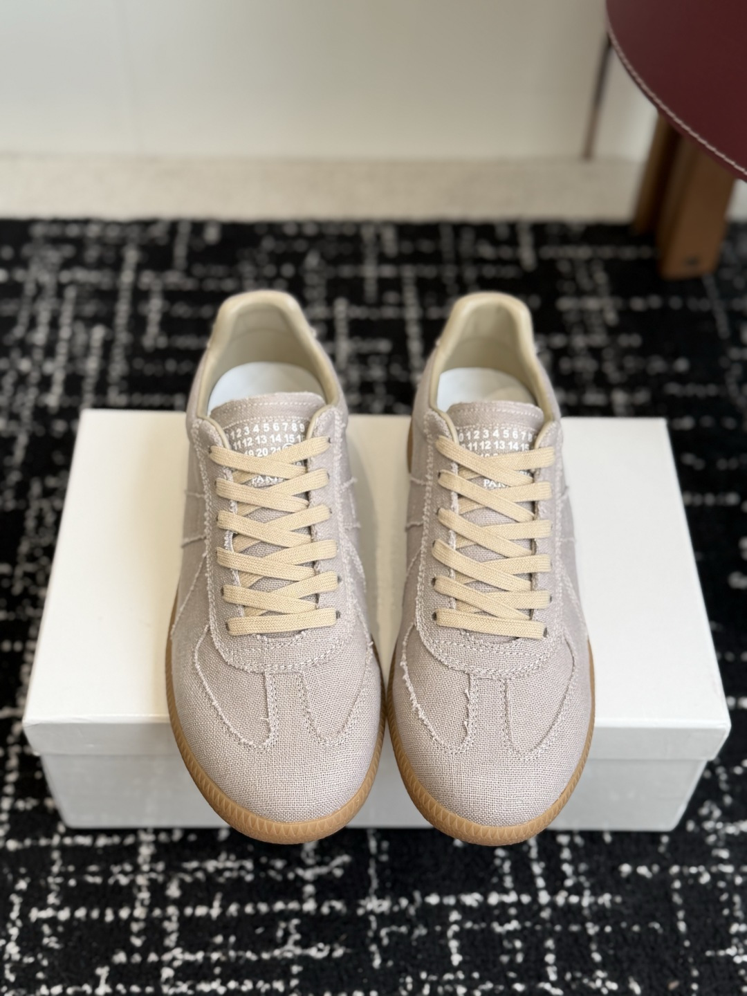 代购级（男码） MaisonMargiela MM6 马吉拉 26新色 情侣款  德训鞋 休闲 运动鞋 原版购入开发 做