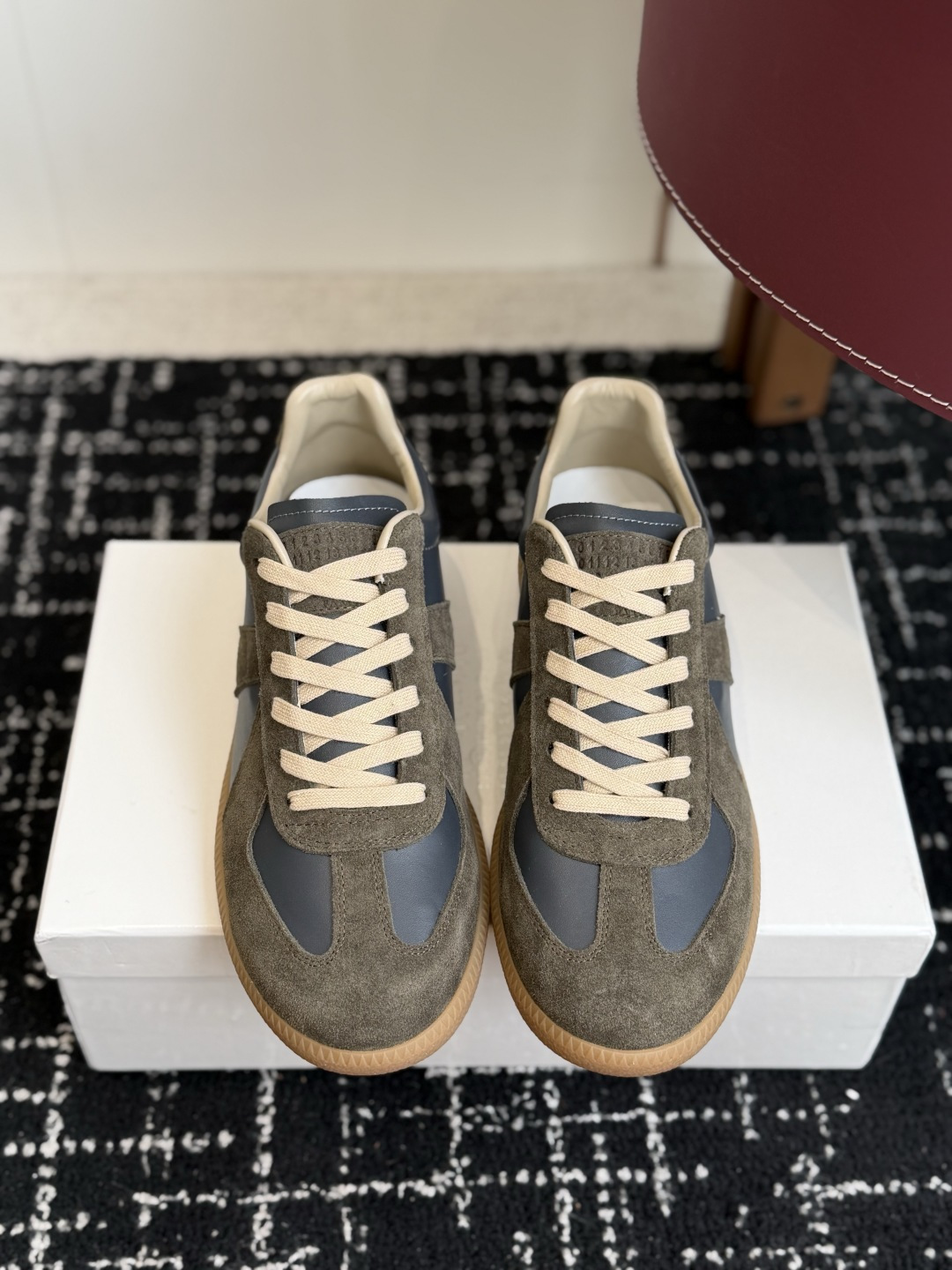 代购级（男码） MaisonMargiela MM6 马吉拉 26新色 情侣款  德训鞋 休闲 运动鞋 原版购入开发 做