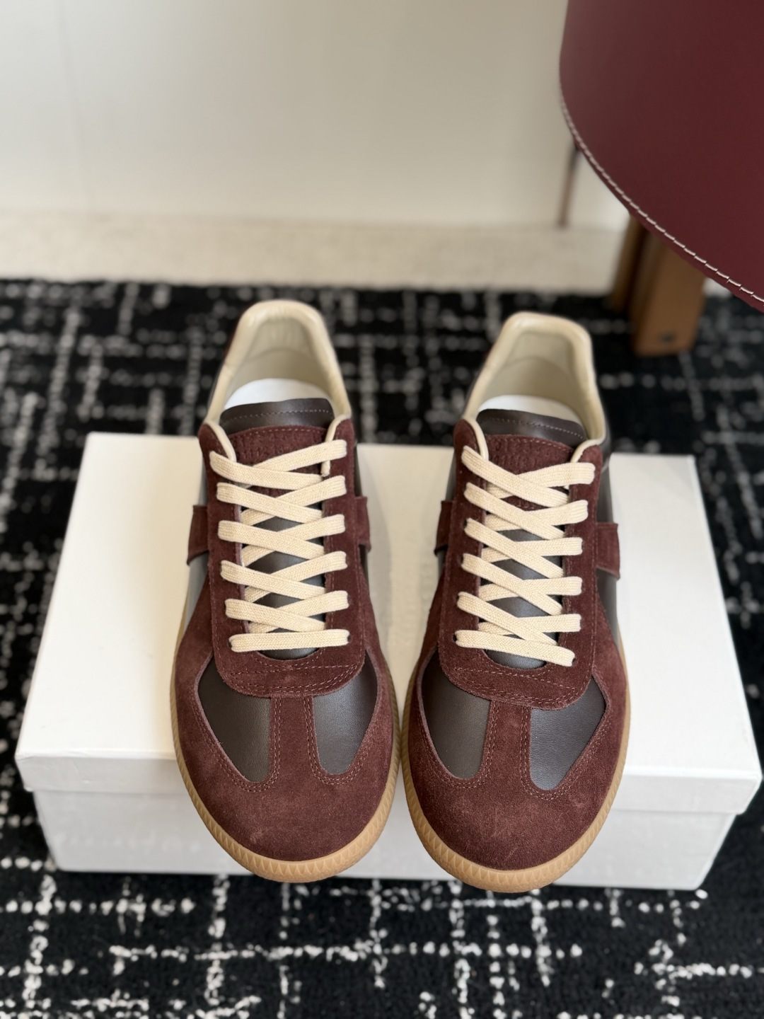 代购级（男码） MaisonMargiela MM6 马吉拉 26新色 情侣款  德训鞋 休闲 运动鞋 原版购入开发 做