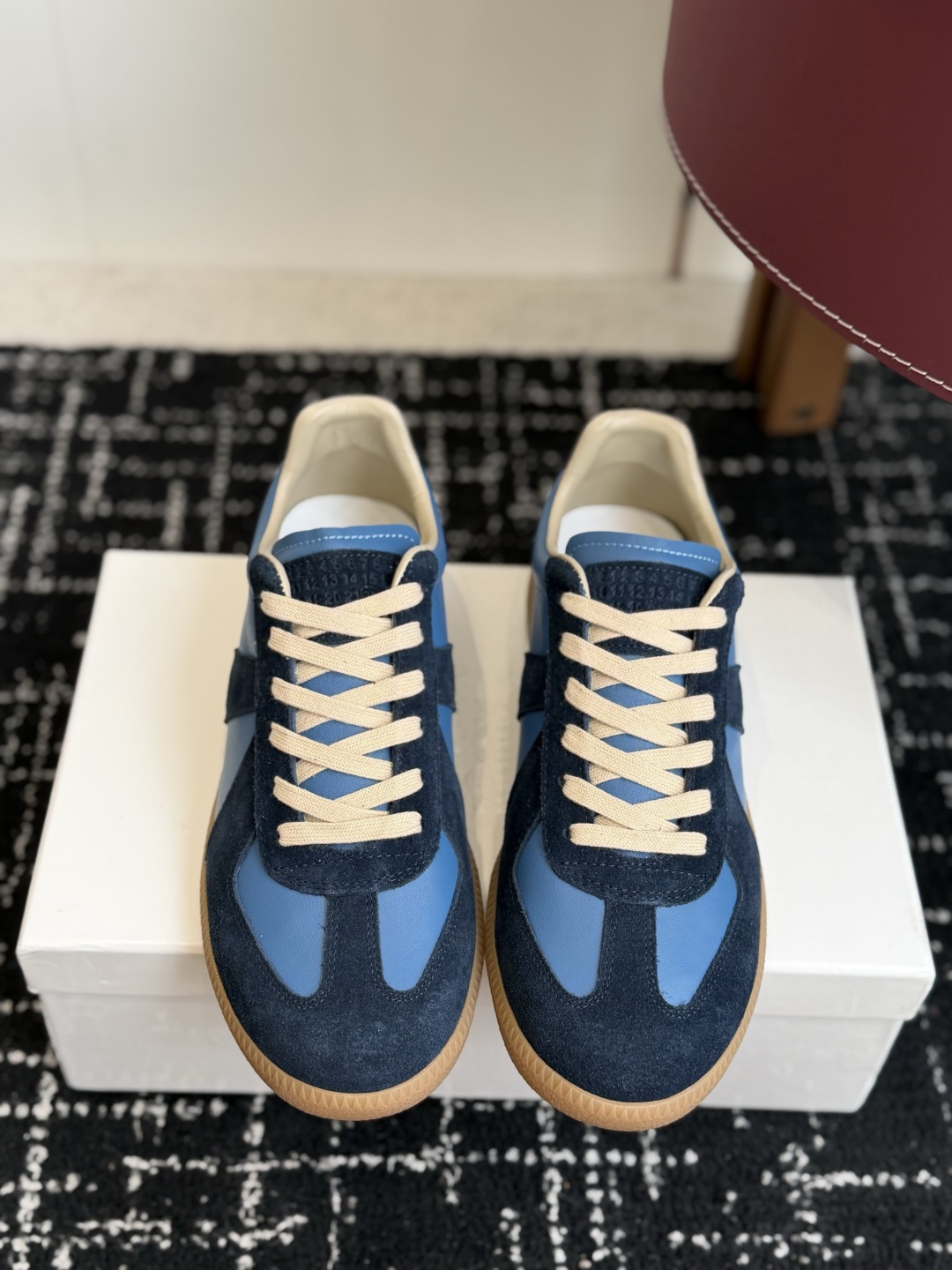 代购级（男码） MaisonMargiela MM6 马吉拉 26新色 情侣款  德训鞋 休闲 运动鞋 原版购入开发 做