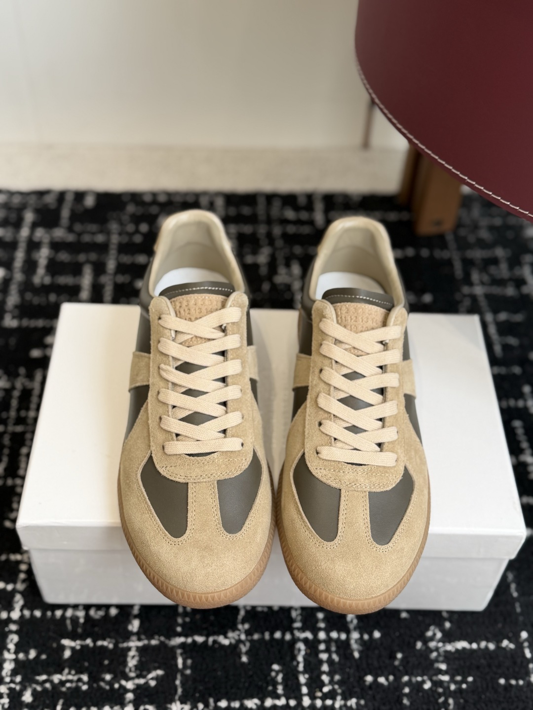 代购级（男码） MaisonMargiela MM6 马吉拉 26新色 情侣款  德训鞋 休闲 运动鞋 原版购入开发 做