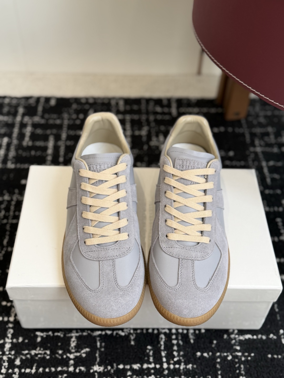 代购级（男码） MaisonMargiela MM6 马吉拉 26新色 情侣款  德训鞋 休闲 运动鞋 原版购入开发 做
