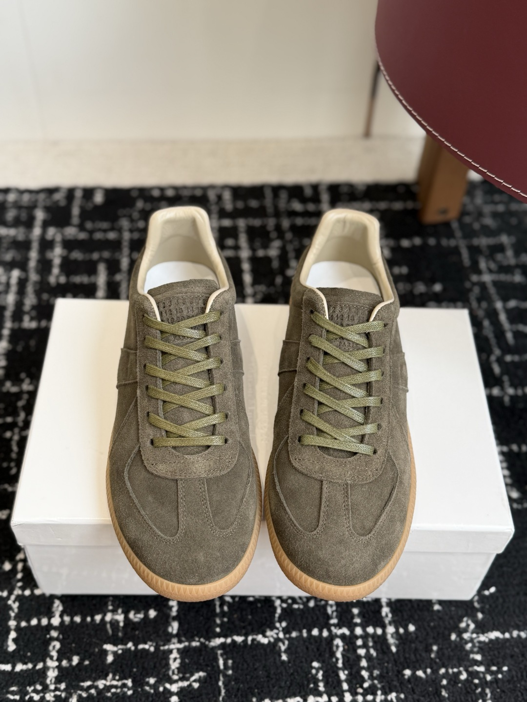 代购级（男码） MaisonMargiela MM6 马吉拉 26新色 情侣款  德训鞋 休闲 运动鞋 原版购入开发 做