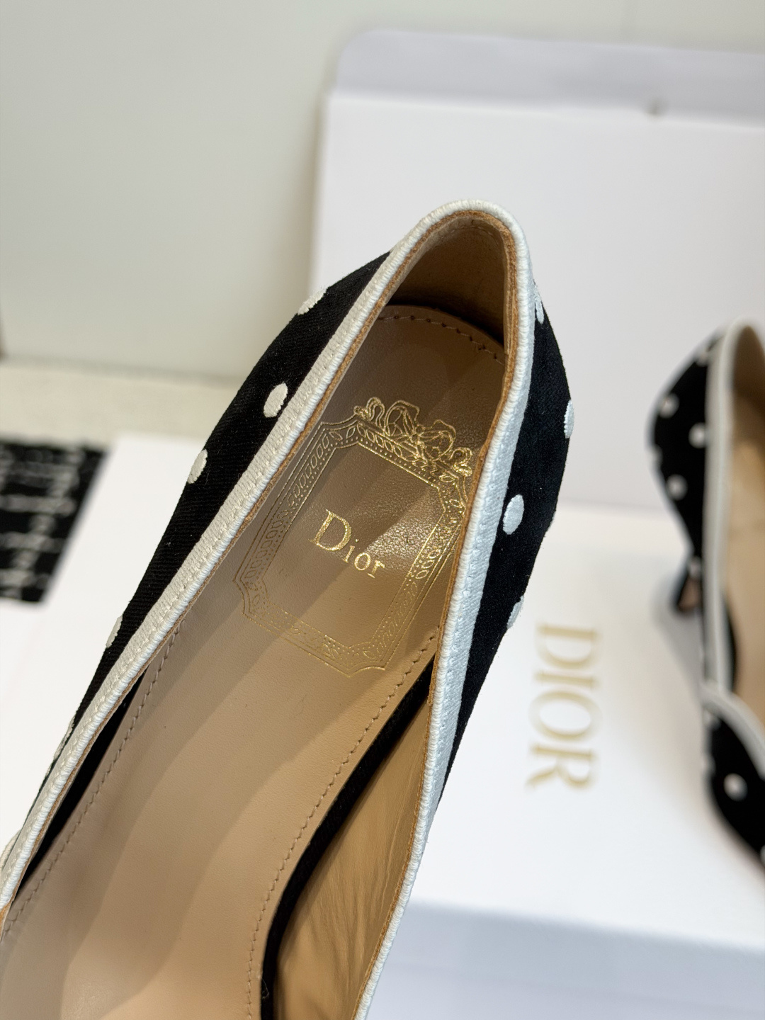 代购级 Dior 迪奥2026新款高跟鞋一眼就想要,今年大热波点!单鞋简单大方‘低调奢华! 配上醒目的 Dior标志刺绣 代购级 Dior 迪奥2026新款高跟鞋一眼就想要,今年大热波点!单鞋简单大方‘低调奢华! 配上醒目的 Dior标志刺绣