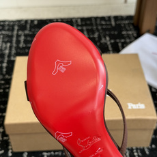 代购级 Christian Louboutin 春夏新款时装走秀芭蕾蝴蝶结高跟凉拖 CL红底永远的YYDS 𝐶ℎ𝑟𝑖𝑠𝑡 代购级 Christian Louboutin 春夏新款时装走秀芭蕾蝴蝶结高跟凉拖 CL红底永远的YYDS 𝐶ℎ𝑟𝑖𝑠𝑡