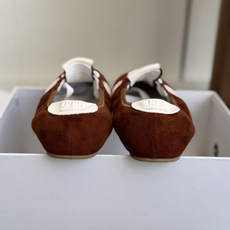 代购级 IMMI✖️HEXAGON小众潮牌~26vs早秋新款德训休闲鞋系列… 【圆头拼色平底休闲鞋】 马卡龙色 代购级 IMMI✖️HEXAGON小众潮牌~26vs早秋新款德训休闲鞋系列… 【圆头拼色平底休闲鞋】 马卡龙色