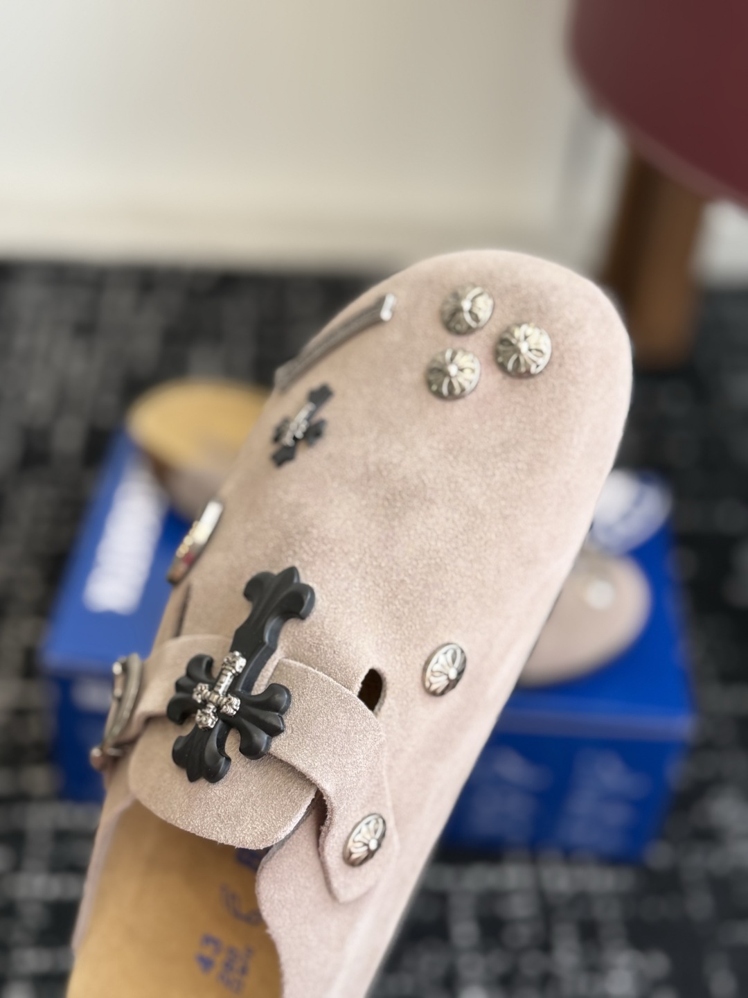 代购级 Birkenstock 克罗心 26ss 新款 勃肯 情侣款 包头拖 这两个品牌刚出联名我就心动了 代购找很久才