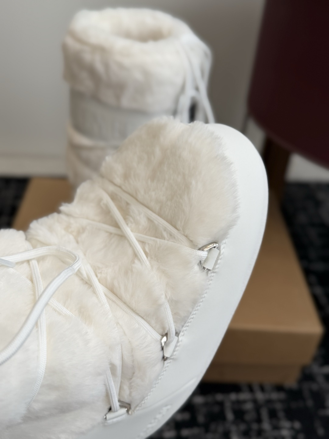 代购级 长靴 Moon Boot 26ss 秋冬最新款雪地靴系列……丑萌雪地短靴 忘了UGG吧，时髦人都在穿Moon B