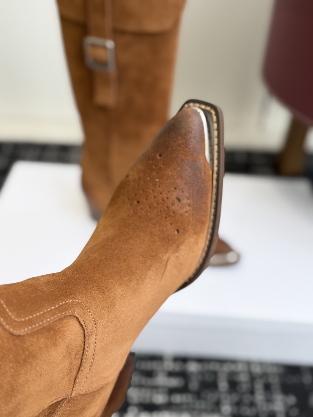 代购级 Celine 赛琳 26ss秋冬新品 复古粗跟 切尔西 尖头 长靴 高靴 骑士靴 塞琳这一季好看的款式真的是很多
