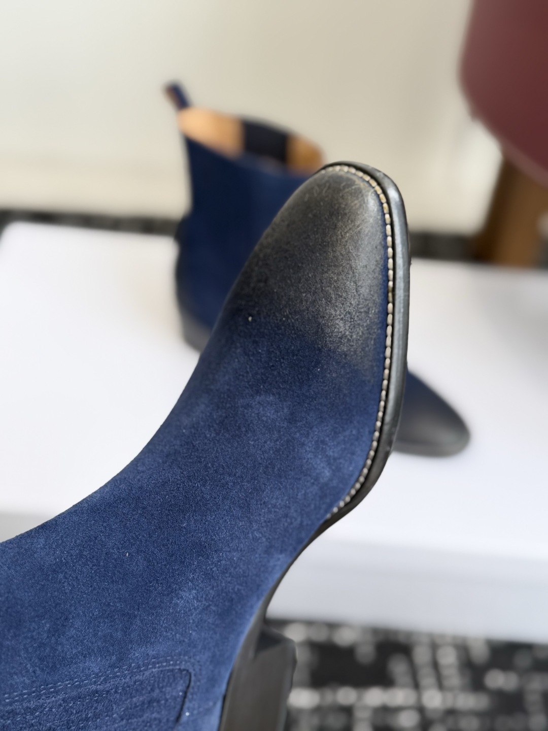 代购级 Celine 赛琳 26ss秋冬新品 粗跟  尖头 短靴 塞琳这一季好看的款式真的是很多 比如这款军靴就很机车风