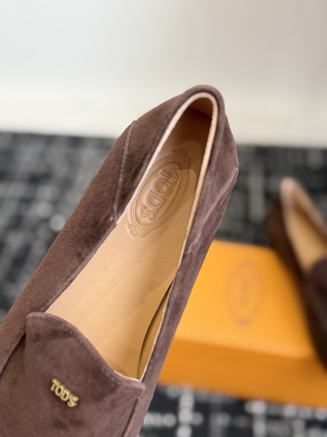 代购级 TOD'S 2026新款羊京乐福鞋✨ 意大利TOD'S经典款，极简百搭平底乐福 利落鞋型，日常通勤都适配，低调高
