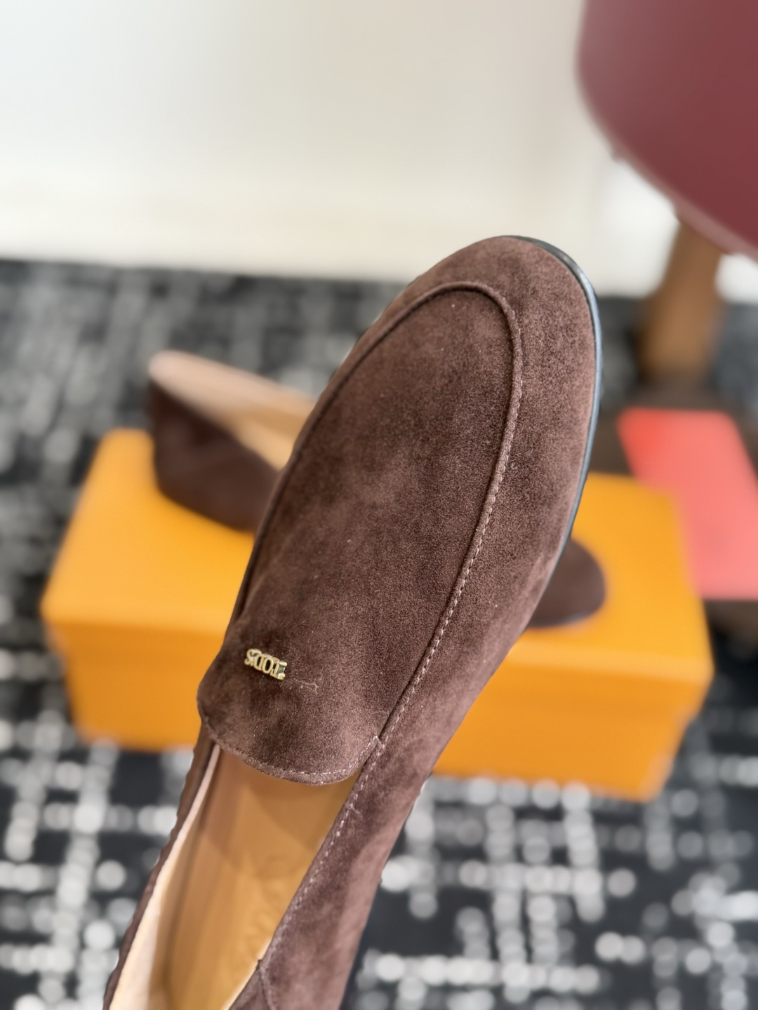 代购级 TOD'S 2026新款羊京乐福鞋✨ 意大利TOD'S经典款，极简百搭平底乐福 利落鞋型，日常通勤都适配，低调高
