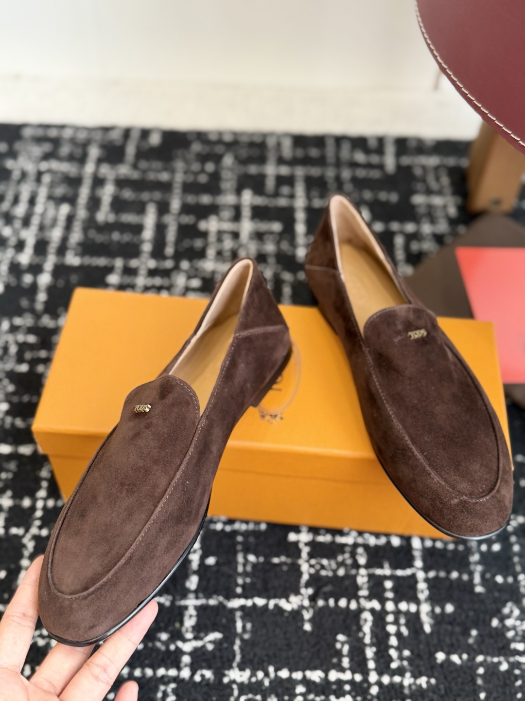 代购级 TOD'S 2026新款羊京乐福鞋✨ 意大利TOD'S经典款，极简百搭平底乐福 利落鞋型，日常通勤都适配，低调高